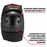 187 Killer x Independent Combo Knee&Elbow Pads - Black