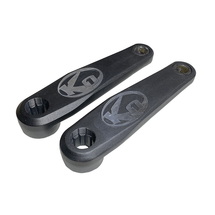 Koxx-One Street Reinforced ISIS Cranks, 140mm - Black - Pica