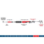 Odyssey G3 425mm Upper Gyro Cable