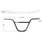 Odyssey UpperCut 9" Bar - Rust Proof Black