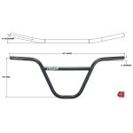 Sunday Brett Silva Bar 9.25" - Black