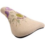 Odyssey Big Stitch Slim Pivotal Seat - Cream Herringbone