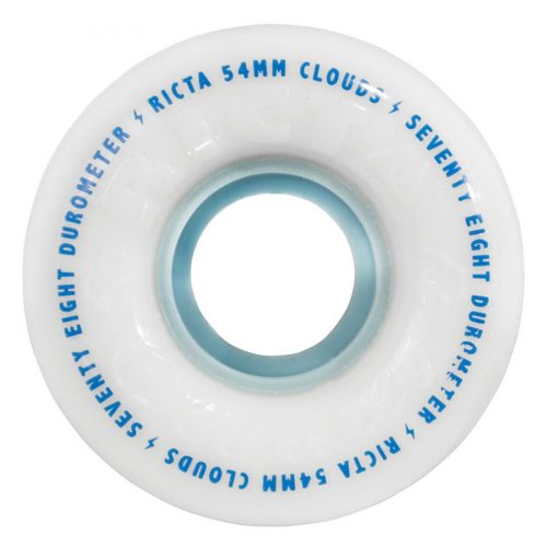 Ricta Clouds 54mm Wheels - White Blue