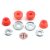 Independent Standard 90A Bushings - Red
