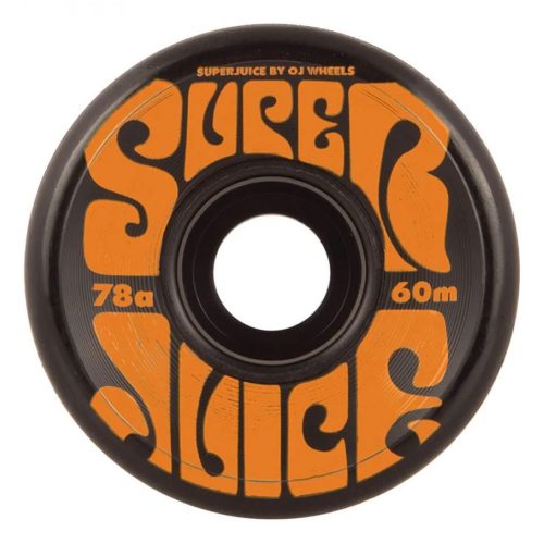 OJ Soft Super Juice 60mm Wheels - Black