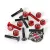 Independent Phillips Bolt Set - 1" Black Red