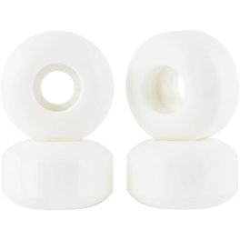 Essentials 54mm 95A Skateboard Wheels - White