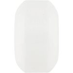 Essentials 53mm 99A Skateboard Wheels - White