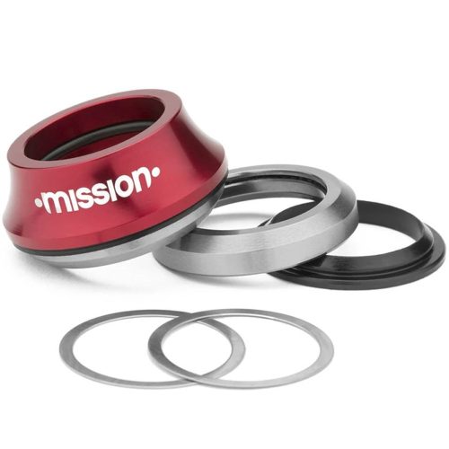 Mission Turret Integrated Headset - Red
