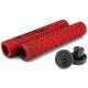 Cinema Interlace Grip - Black Red