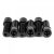 Mission Hollow Stem Bolt Set 23mm - Black