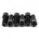 Mission Hollow Stem Bolt Set 23mm - Black