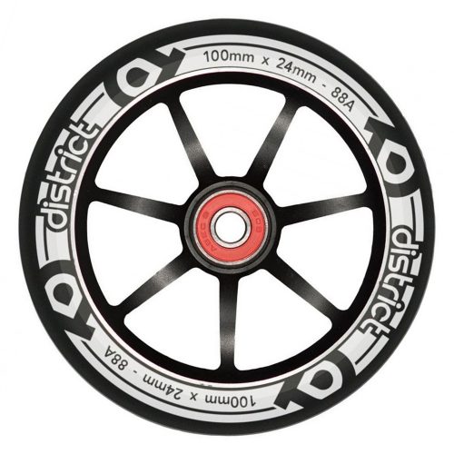 District W-series Wheel 100 mm - Black