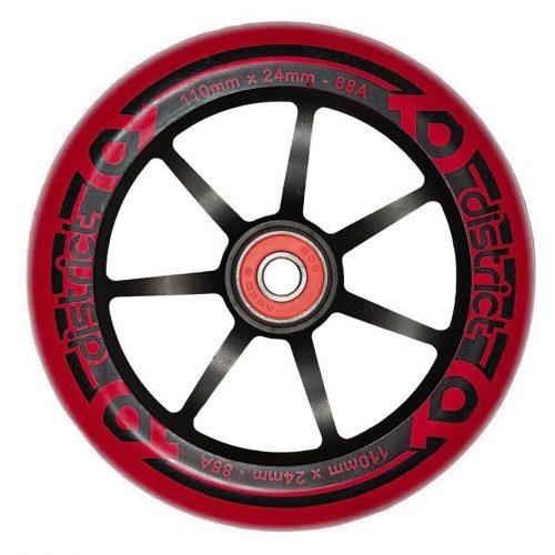 District W-series Wheel 110 mm - Red