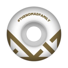 Nomad Crown Gold 54 mm Skateboard Wheels