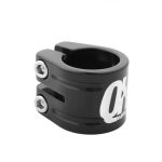 QX 2 csavaros Ülésbilincs 27,2mm - Fekete