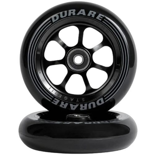 Tilt Stage III Durare Spoked 120mm (30mm) Wheels - Black