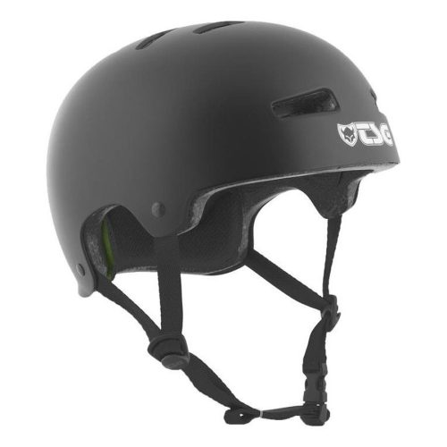 TSG Evolution Solid Color Bukósisak - Szatén Fekete