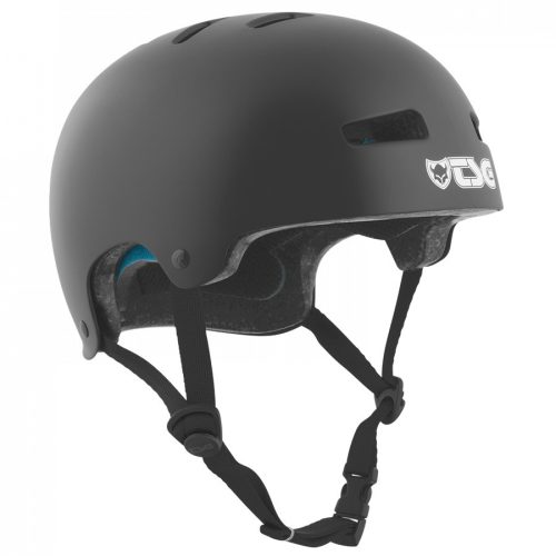 TSG Evolution Youth Solid Color Bukósisak - Szatén Fekete