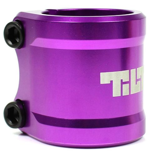 Tilt ARC Double Clamp - Purple