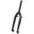 Fiction Shank (With Brake Mount) 20" Fork - Black 