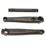 Stolen Mob V4 170mm 8 Spline Crank Set - Black