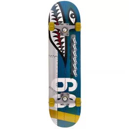 Street Surfing Street Skate 31" Skateboard - Shark Fire