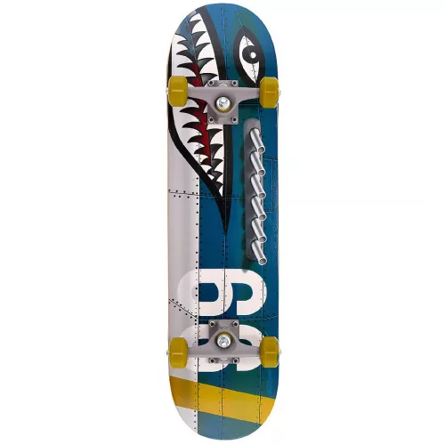 Street Surfing Street Skate 31" Skateboard - Shark Fire