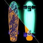 Street Surfing Beach Board Cruiser 22.6" - Mystic Forest Glow