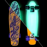 Street Surfing Beach Board Cruiser 22.6" - Mystic Forest Glow