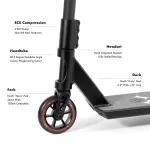 North Satisfact G5 Roller - Fekete Fekete // North Scooters Guide G6 Freestyle Roller (Ezüst)