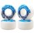 Blood Orange Street Raw Rounded 99A Cruiser 52 mm Skateboard Wheel - Blue