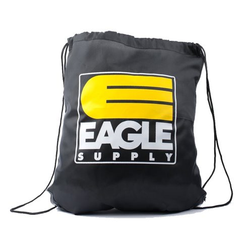 Eagle Supply Drawstring Bag - Black