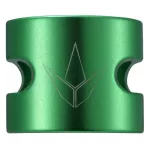 Blunt Twin Slit Double Clamp - Green