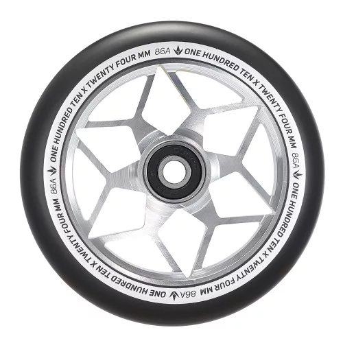 Blunt Diamond 110 mm Wheel - Silver