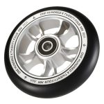 Blunt 10 Spokes Wheel 100mm - Silver Black
