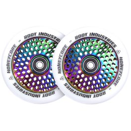 Root Honeycore 110 mm Wheels - White Neochrome