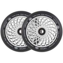 Root Lotus Dual Wide 120mm Wheels - Raw Black