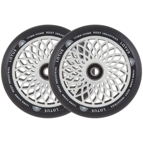 Root Lotus Dual Wide 120mm Wheels - Raw Black