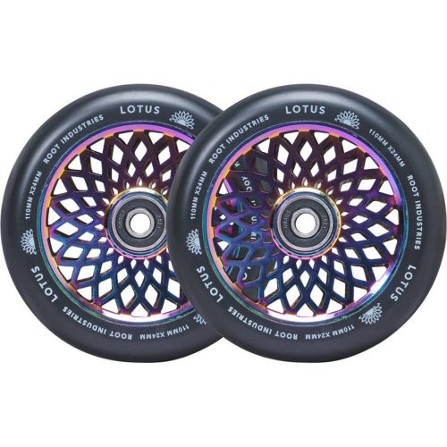 Root Lotus 110mm Kerekek - Rocket Fuel Fekete