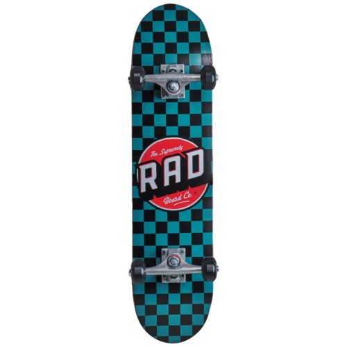 RAD Dude Crew Checkers 7.25" Gördeszka - Teal