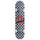 RAD Dude Crew Checkers 7.5" Skateboard - Black White
