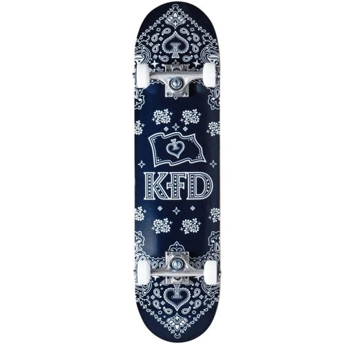 KFD Bandana 7.75" Skateboard - Navy