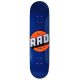RAD Solid Logo 7.75" Skateboard Deck - Navy