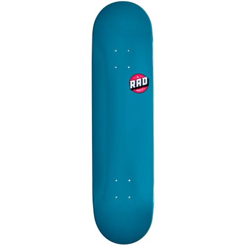 RAD Blank Logo 8" Deck - Turquoise