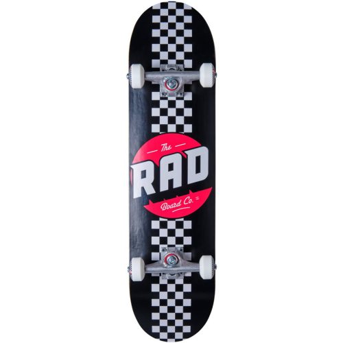 RAD Checker Stripe 7.25" Gördeszka - Fekete Fehér