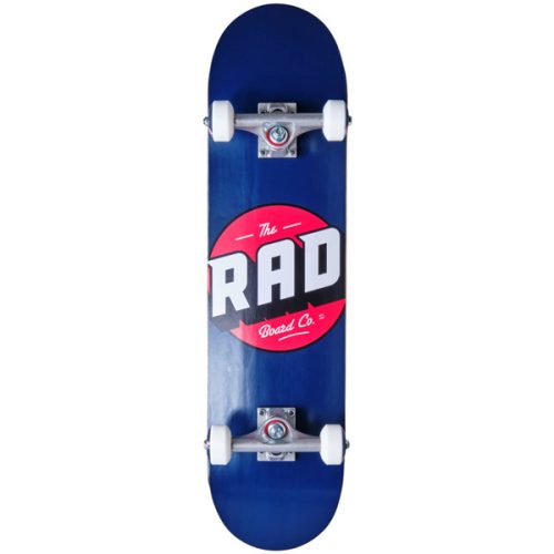 RAD Logo Progressive 8" Skateboard - Navy