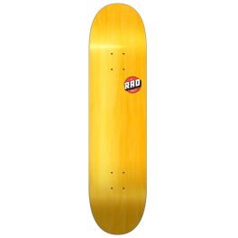 RAD Blank Logo 7.75" Skateboard Deck - Orange