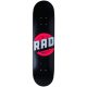 RAD Solid Logo 8" Skateboard Deck - Black