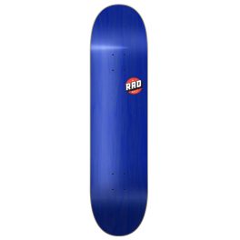 RAD Blank Logo 8" Skateboard Deck - Navy Maple
